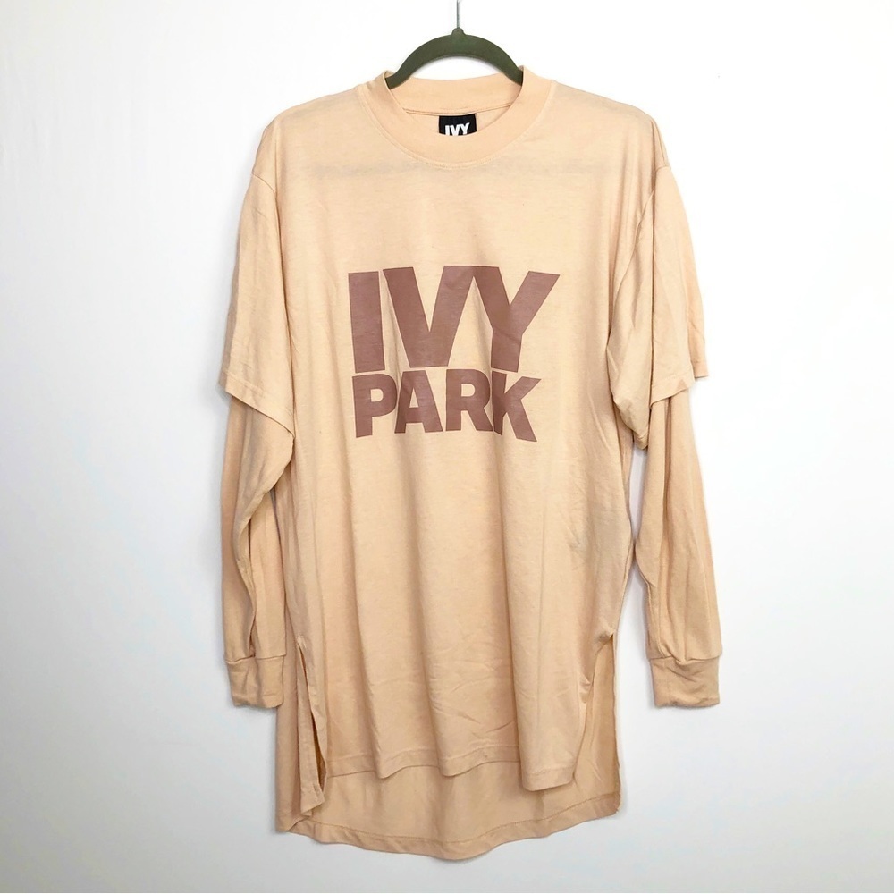 IVY park pink long sleeve T-shirt